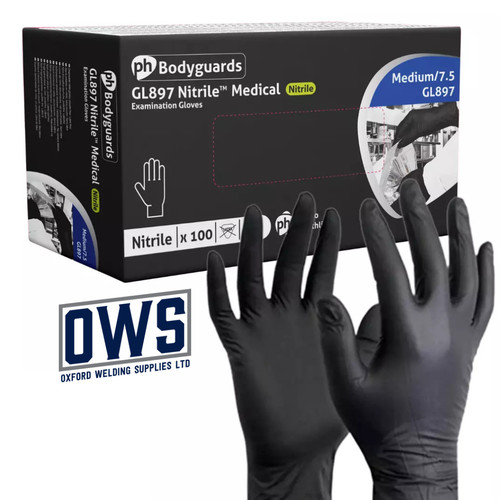 Black nitrile powder - black,