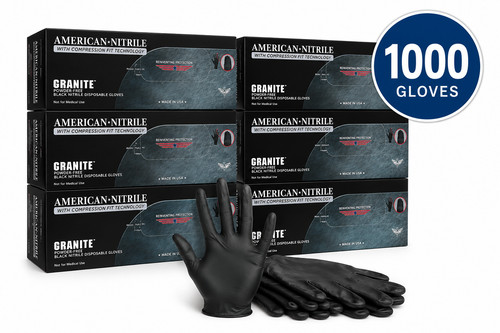 1000 nitrile gloves powder - nitrile,