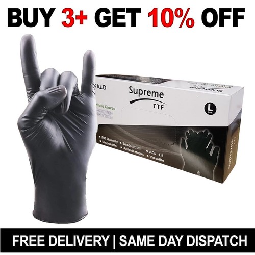 Black nitrile disposable - nitrile,