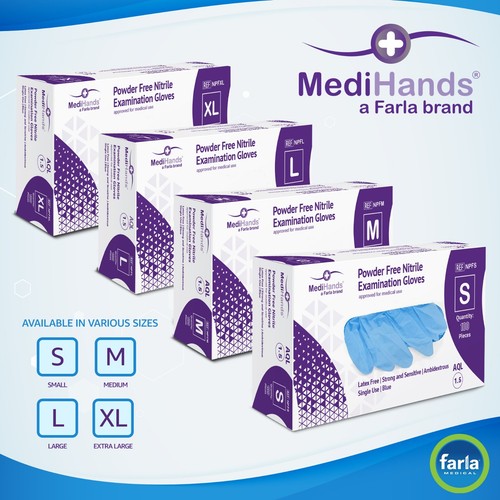 Medihands medical blue - medical,