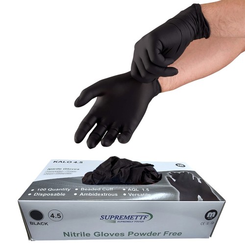 Black nitrile disposable - nitrile,