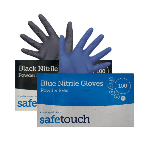 Black nitrile powder - black,