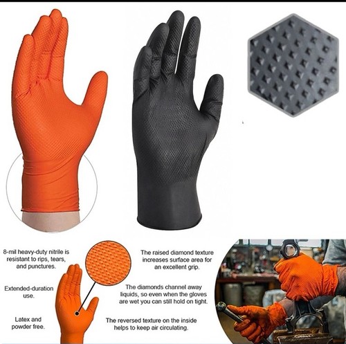 8mil nitrile gloves extra - gloves,