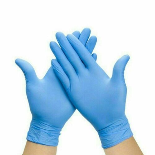 100 disposable nitrile gloves - 100,
