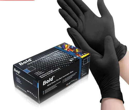 Bold black disposable nitrile - bold,