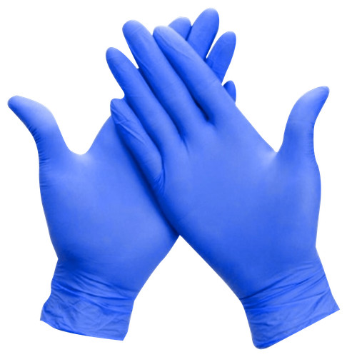 100 disposable nitrile gloves - 100,